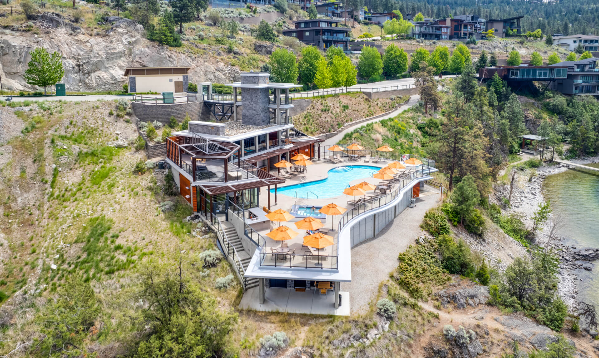 Lake Club Exterior